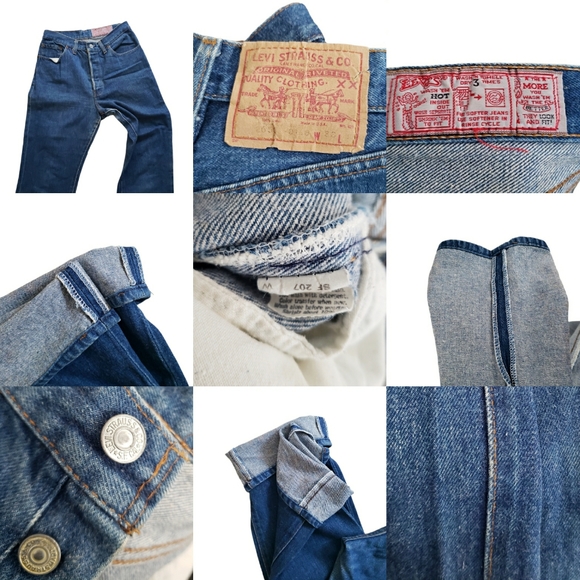 Rare VTG Levi's True Vintage 26 501 0118 XX USA Made 80s Distressed Jean's SZ 33 - Picture 4 of 16